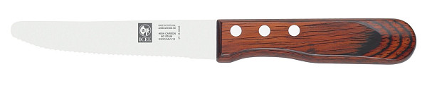 Нож для стейка Icel 13см, ручка бук, цвет темный 22400.GH03000.130 фото